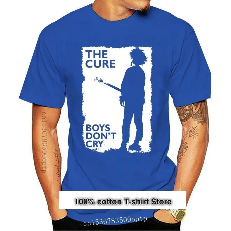 

Официальная рубашка The Cure Boys Don't Cry para hombre y mujer, camisa blanca y negra, Camiseta с принтом персонализированный, nueva