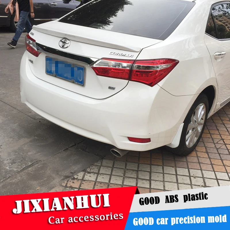 Спойлер для Corolla 2014 2017 Toyota спойлер из АБС пластика заднее крыло автомобиля