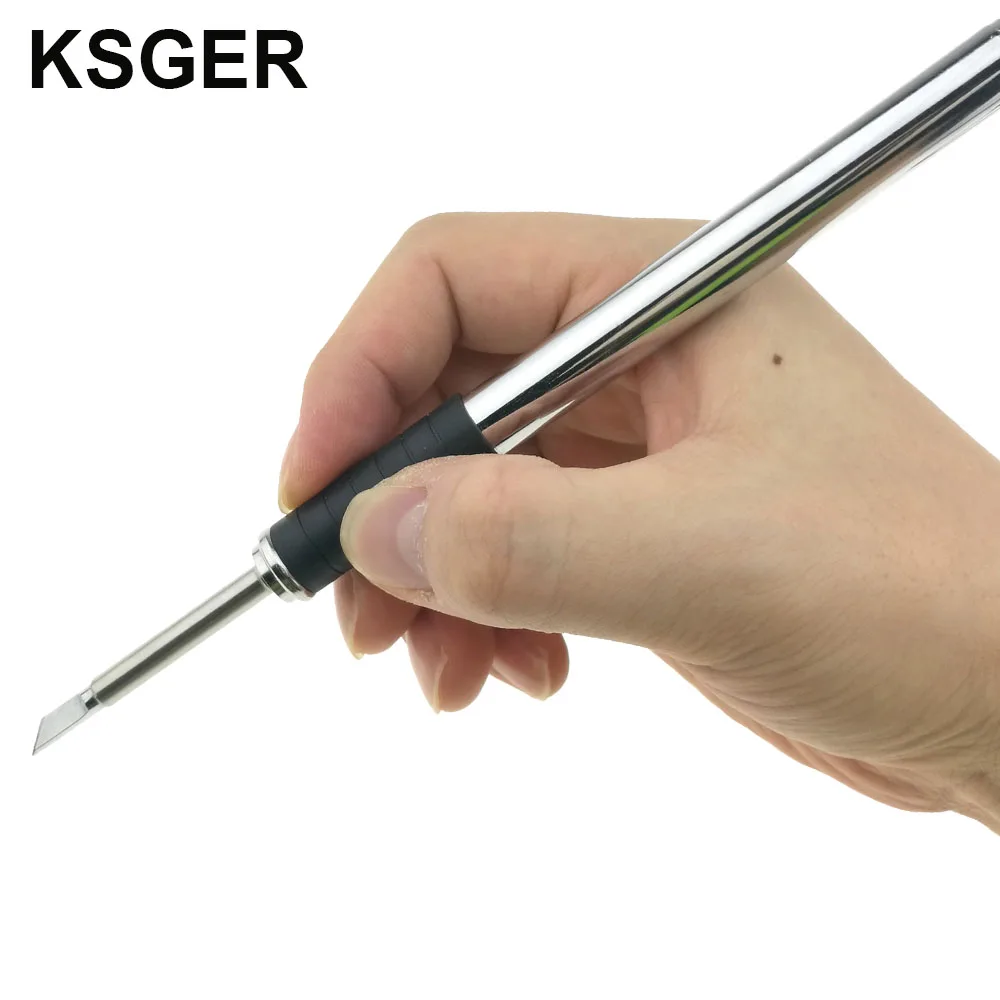 Ручка KSGER T12 из нержавеющей стали FX9501 для паяльной станции STM32 OLED сварочные