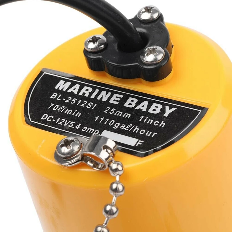 Погружной водяной насос автоматический откачивающий для загрязненного бассейна