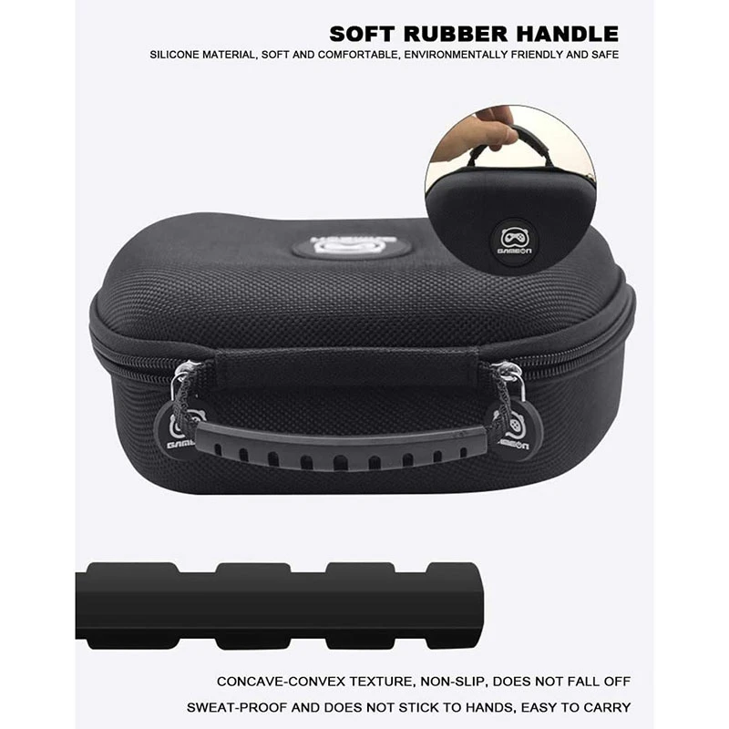 2 Pieces Controller Carrying Case For Switch/PS 4/PS 5/ Series S X Wireless Built-In Cable Storage Grid | Компьютеры и офис