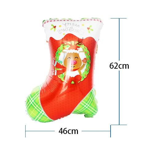 Воздушные шары из фольги 1 шт. для новогоднего и рождественского декора