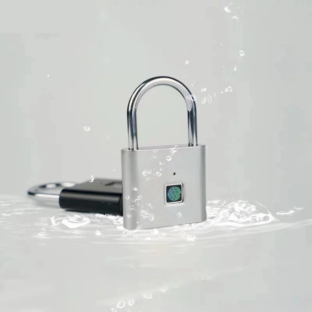 USB-перезаряжаемый навесной замок с быстрой разблокировкой легко носить собой