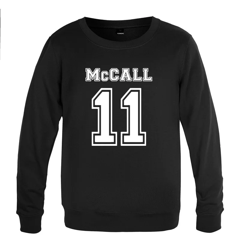 

Teen Wolf McCall 11 Sweatshirts Men Spring Autumn Long Sleeve O-Neck Pullover Casual Man Hip Hop Streetwear Sport Fitness Hoody