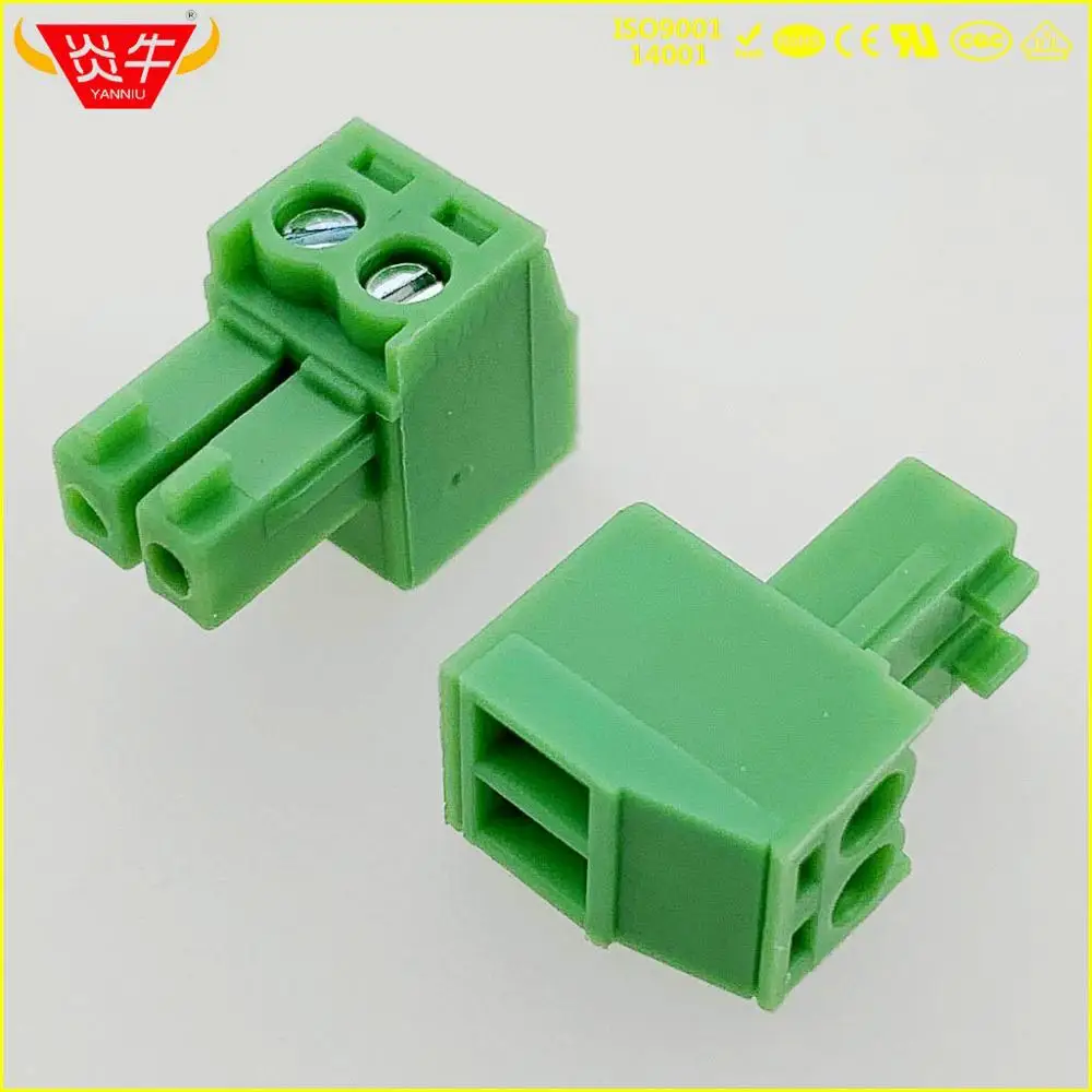 KF2EDGK 3,5 2P~ 12P PCB вставные клеммные блоки 15EDGK 3,5 мм 2PIN~ 12PIN MC 1,5/2-ST-3, 5 1840366 PHOENIX контакт DEGSON KEFA