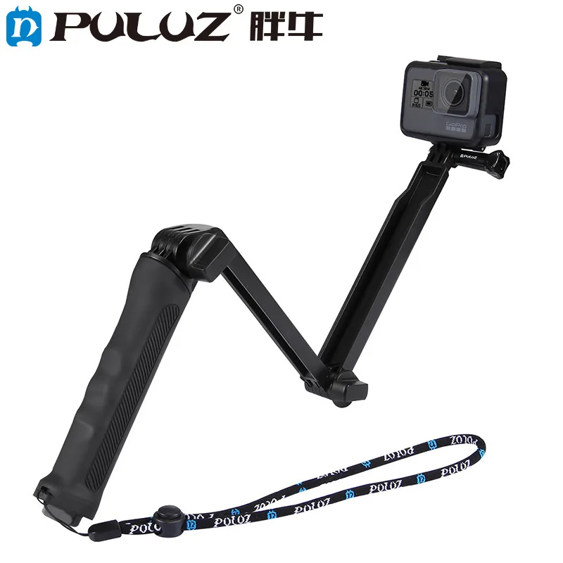 PULUZ Soushi DJI Osmo экшн распределение GoPro HERO трехсторонняя фиксированная поддержка