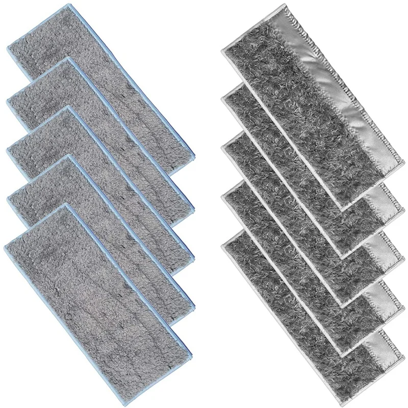 

10 Pack Washable Mopping Pads for Braava Jet M Series M6 Robot Mop,5 Wet and 5 Dry Mopping Pads