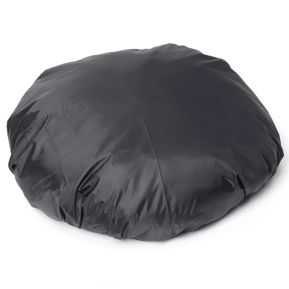 

112cm Barbecue Oven Cover BBQ Cover Waterproof BBQ Grill Protective Cover Black