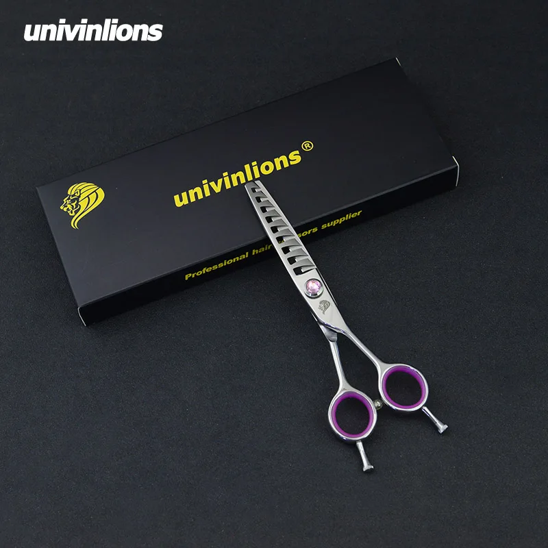 Univinlions 6-дюймовые филировочные ножницы с высокой степенью филировки 30% ~ 40% для
