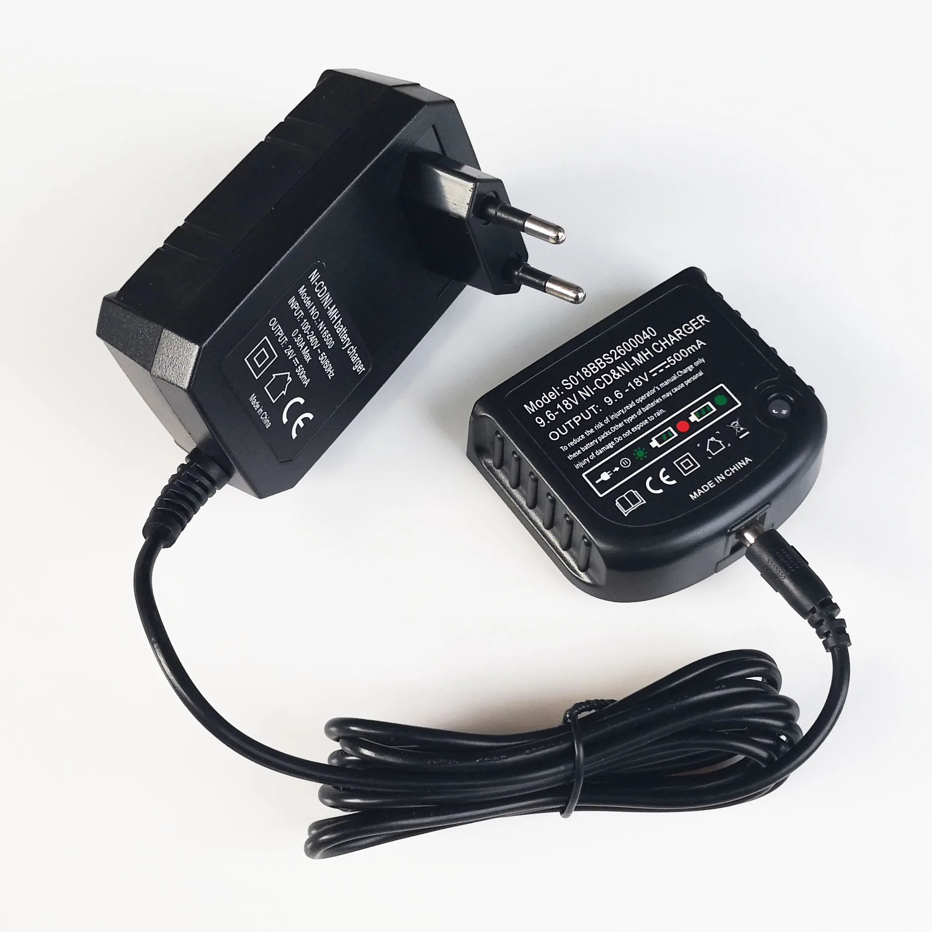 9.6V 12V 14.4V 18V Ni-Cd Ni-MH Dual Battery Charger For Black Decker 9.6V-18V NiCd NiMh HPB18 HPB18-OPE | Электроника