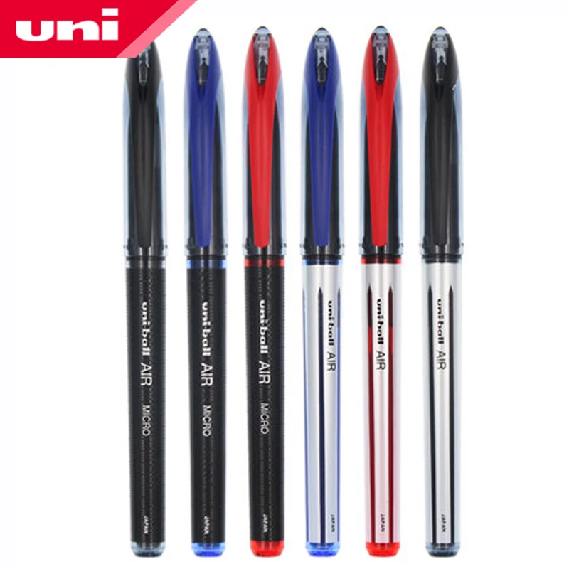 

3Pcs Japan UNI-ball AIR gel pen UBA-188 business office painting pen 0.5mm / 0.7mm black red blue three colors