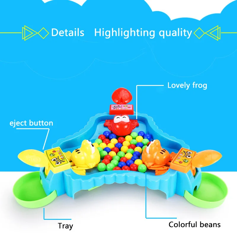 Новинка игра в виде лягушки ешью бобы настольная забавная стратегия для семьи