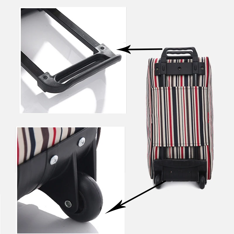 2019 Новая модная водонепроницаемая сумка для багажа толстый стильный чемодан на