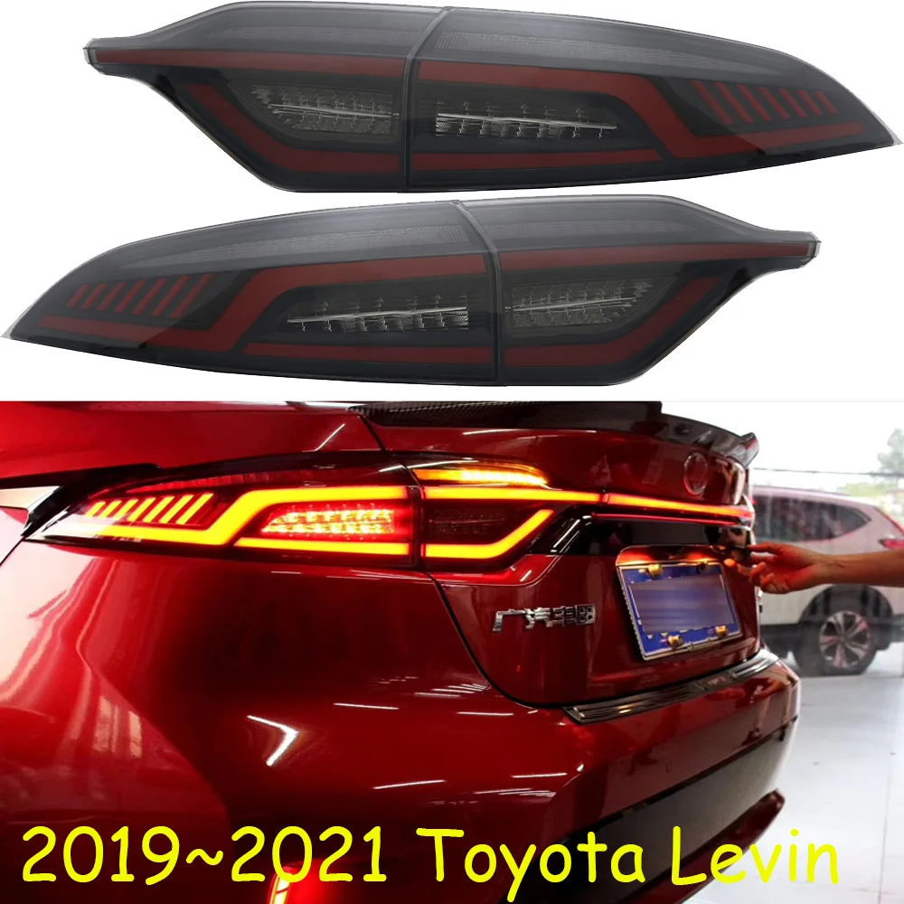 

2pcs Car Bumper Tail Light Levin Taillight Corolla Altis 2019~2021y LED Car Accessories Taillamp Levin Rear Light