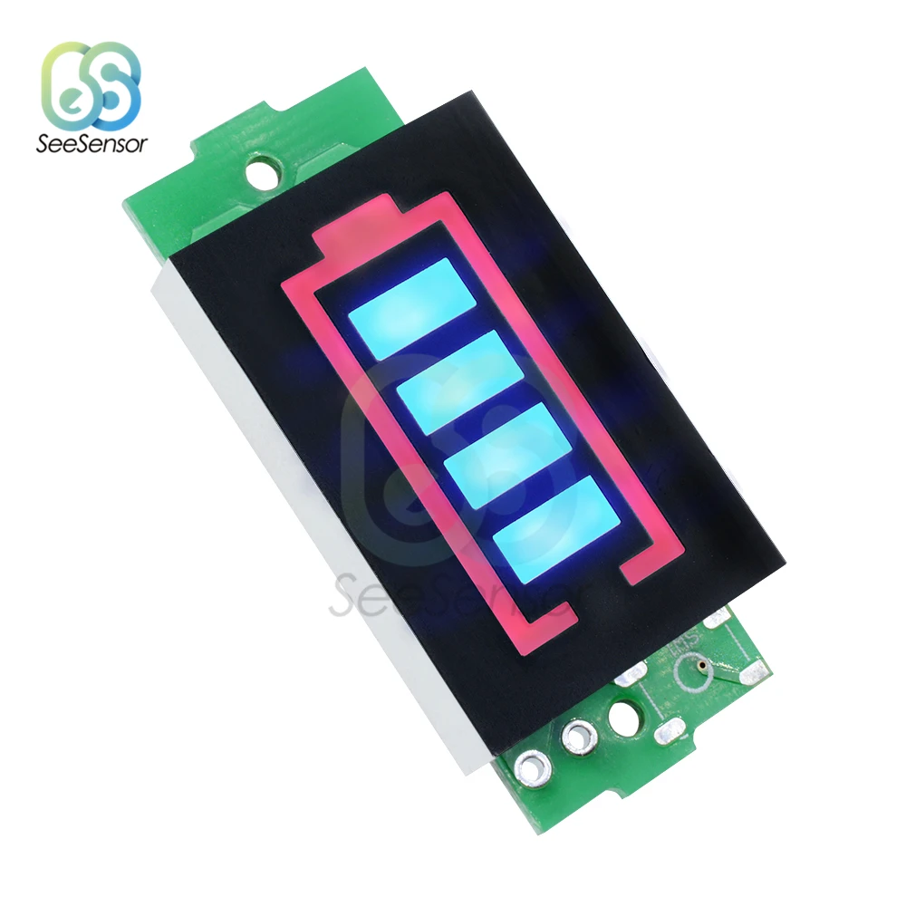 6S 7S серия Li po литий ионная батарея индикатор емкости Модуль дисплей Панель тестер