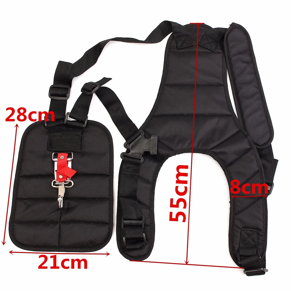 

Universal Trimmer Adjustable Double Shoulder Harness Strap Y-Shaped Garden Lawn Mower Belt Lawn mower shoulder strap