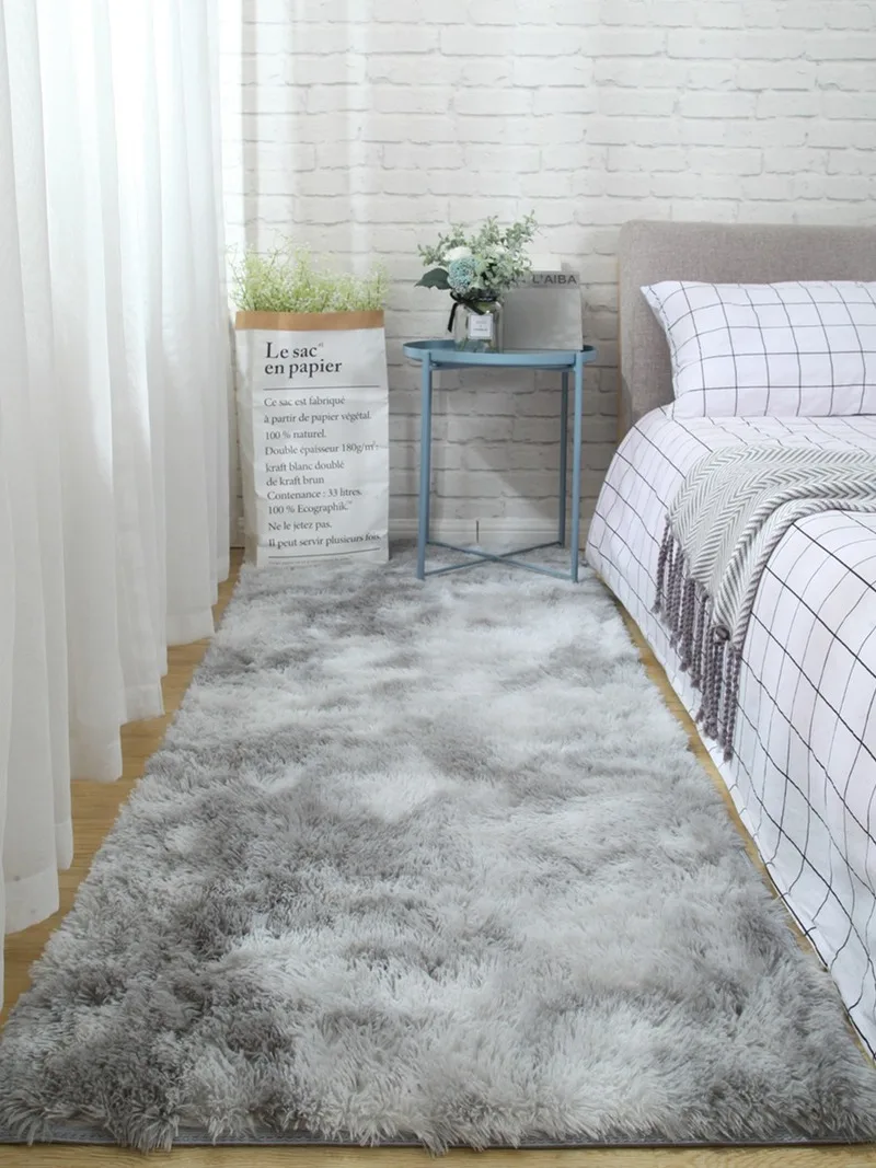 

Nordic Ins Style Room Carpet Bedroom Bedside Plush Blanket Floor Mat Living Room Rug Large Alfombras Para La Sala Moderna