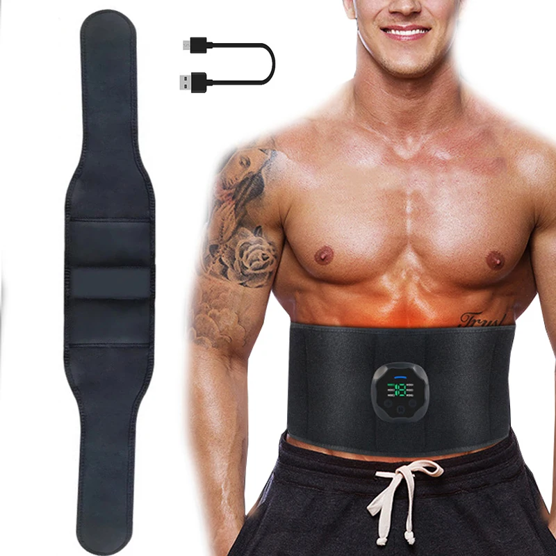 

Vibration Abdominal Muscle Stimulator Toner EMS Slimming Belt Weight Loss Arm Leg Waist Exercise Gear Home Fitness Equipment