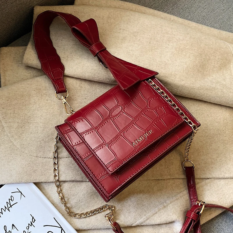 Элегантная женская сумка-тоут с бантом 2019 новая качественная кожаная