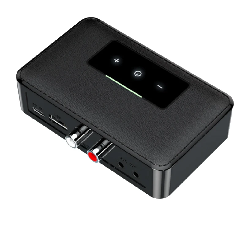 

Новая контактная Кнопка Bluetooth 5,0 приемник передатчик Hifi стерео аудио 3,5 мм RCA U диск NFC Беспроводной адаптер для ТВ автомобильный комплект