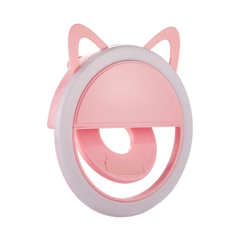 Кольцевой светильник для селфи с USB-зарядкой портативная светодиодная вспышка