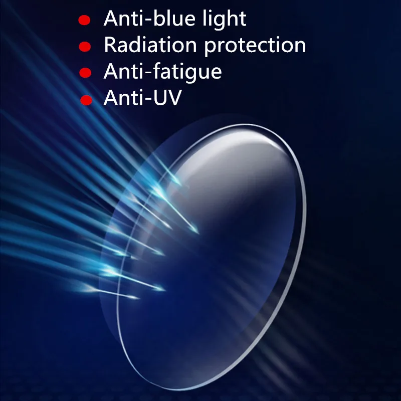 Новинка 2020 синий светильник оправа для очков женские компьютерные очки мужские