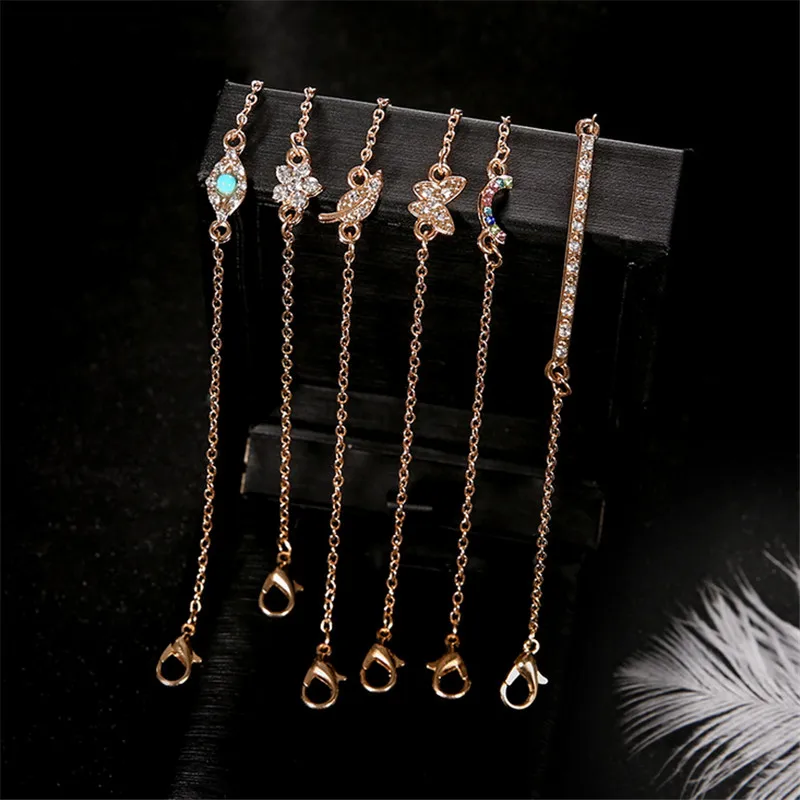 1 комплект модный браслет цепочка в богемном стиле с кокосовой пальмой бантиком и