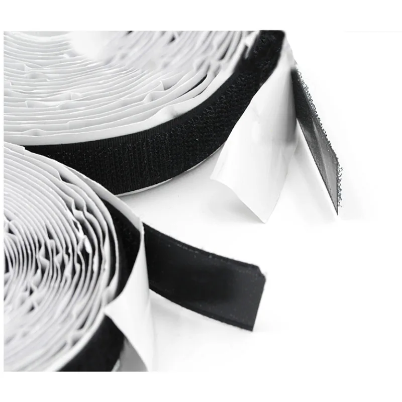 5 м/пар крепкая самоклеящаяся липучка с клеем для аксессуаров DIY 20/25 мм