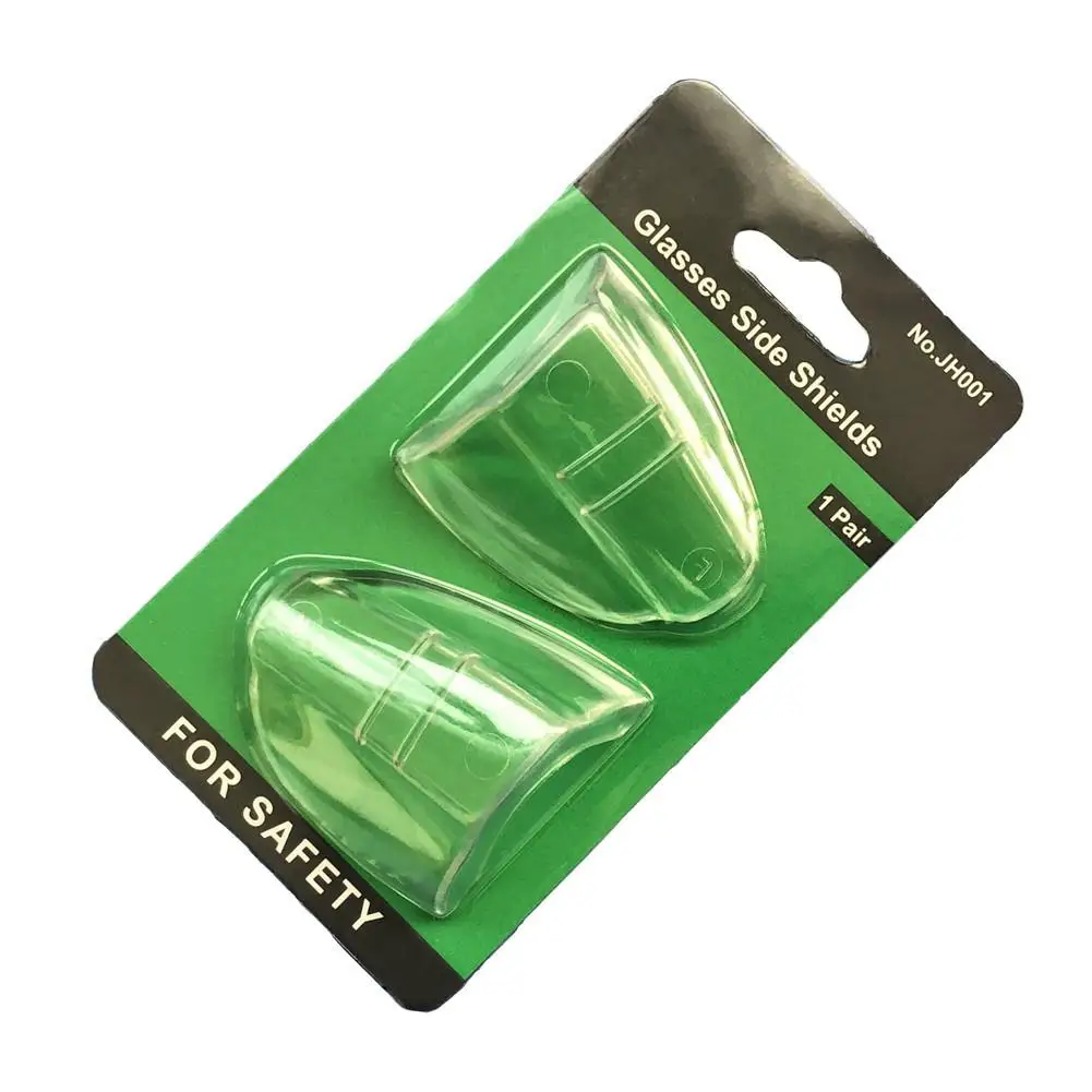 

10 Pairs Anti-splash Safety Glasses Protective Covers for Eyewear Goggles Side Shields Soft TPU Clear Flap Side Protector