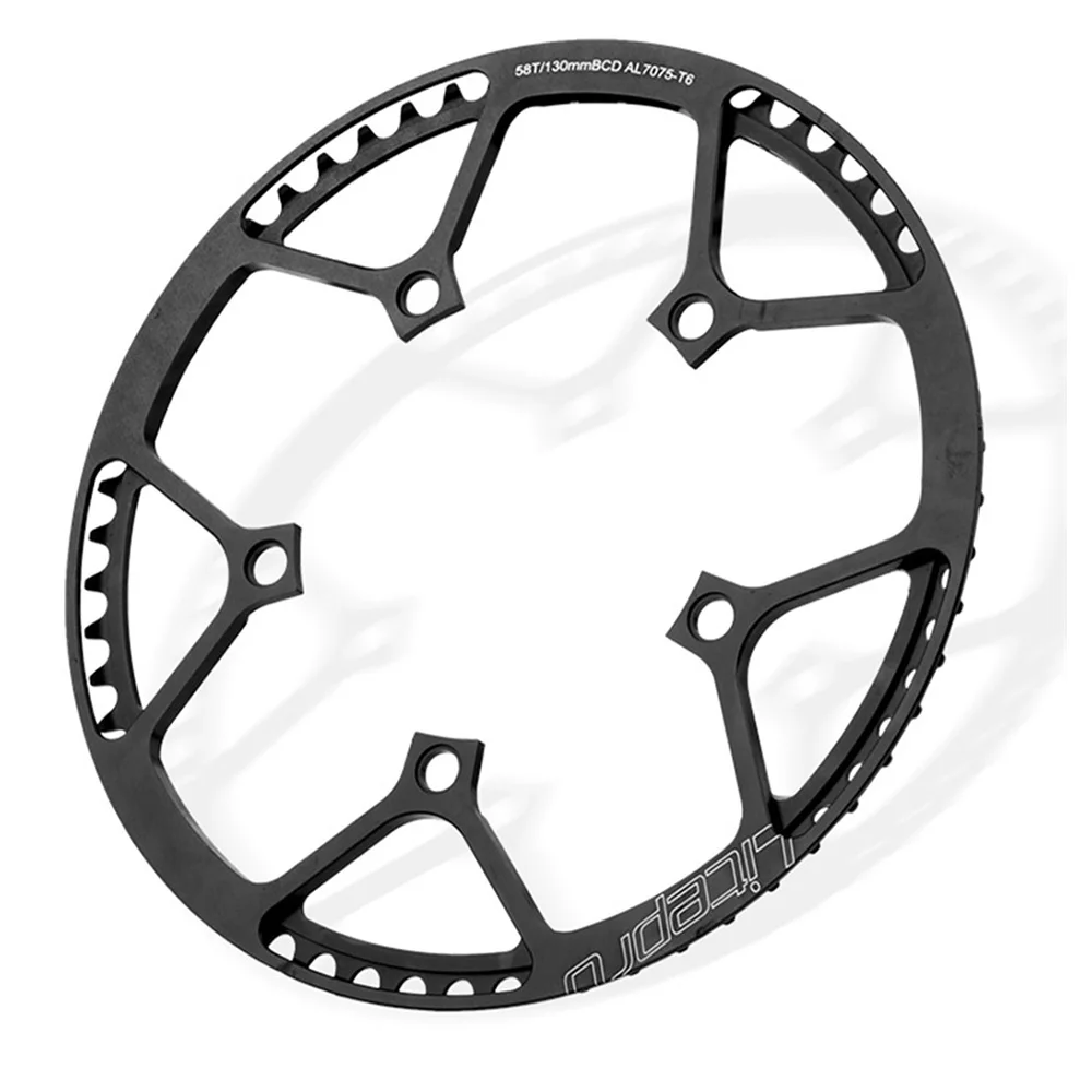 Велосипедная Звездочка Litepro сверхлегкая 130BCD 45T 47T 53T 56T 58T A7075 складная из сплава для