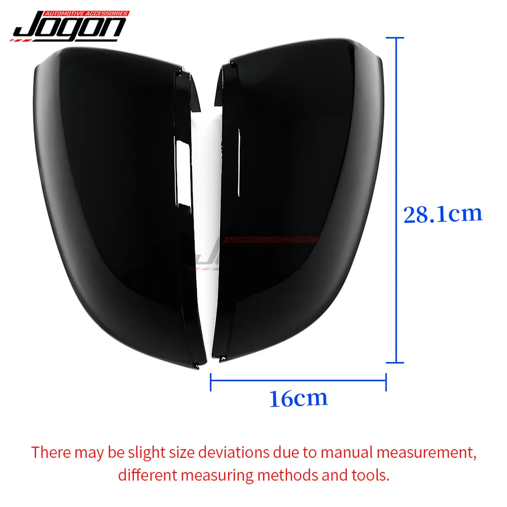 Глянцевая черная боковая крышка зеркала заднего вида замена для Audi Q5 FY 2018 2019 2020 2021