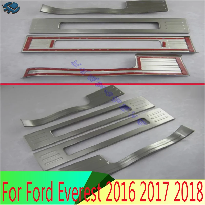 

Защита для порога из нержавеющей стали для Ford Everest 2016 2017 2018