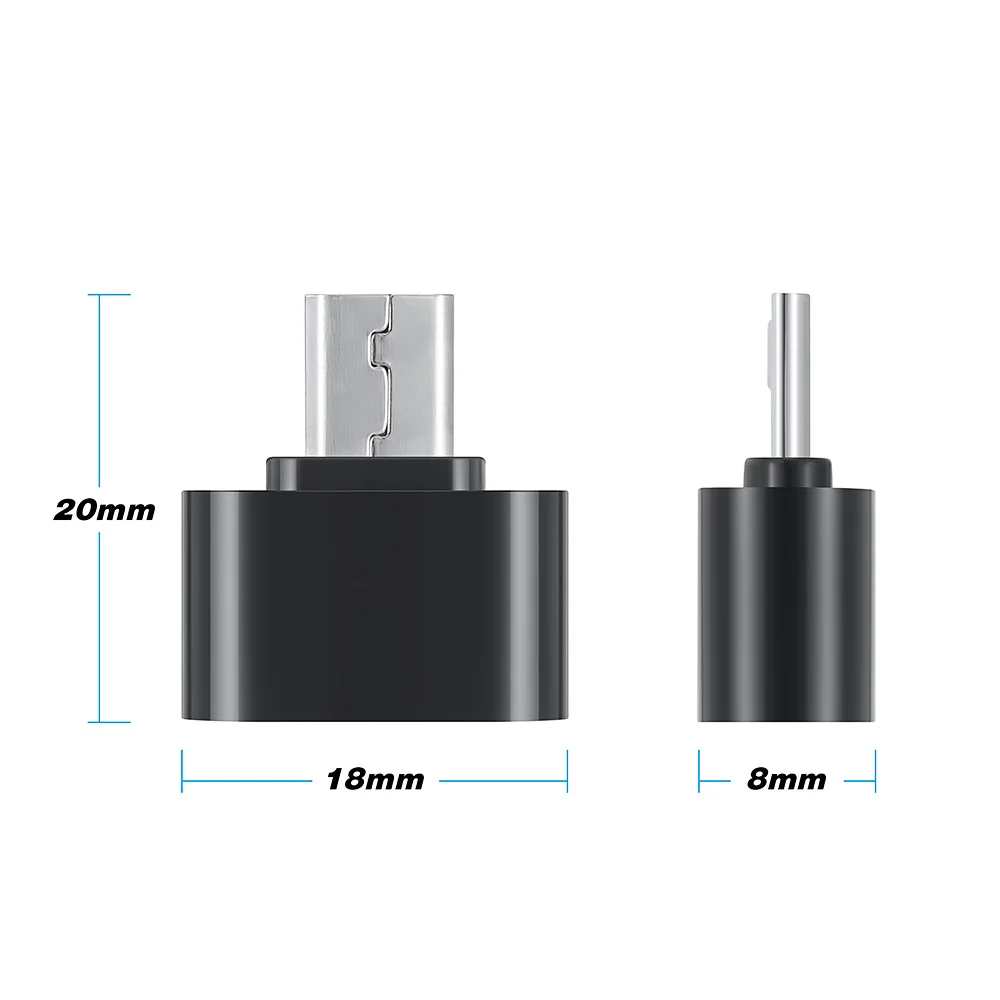 2 шт. Мини OTG кабель USB адаптер микро к конвертер мини штекер для планшетного ПК