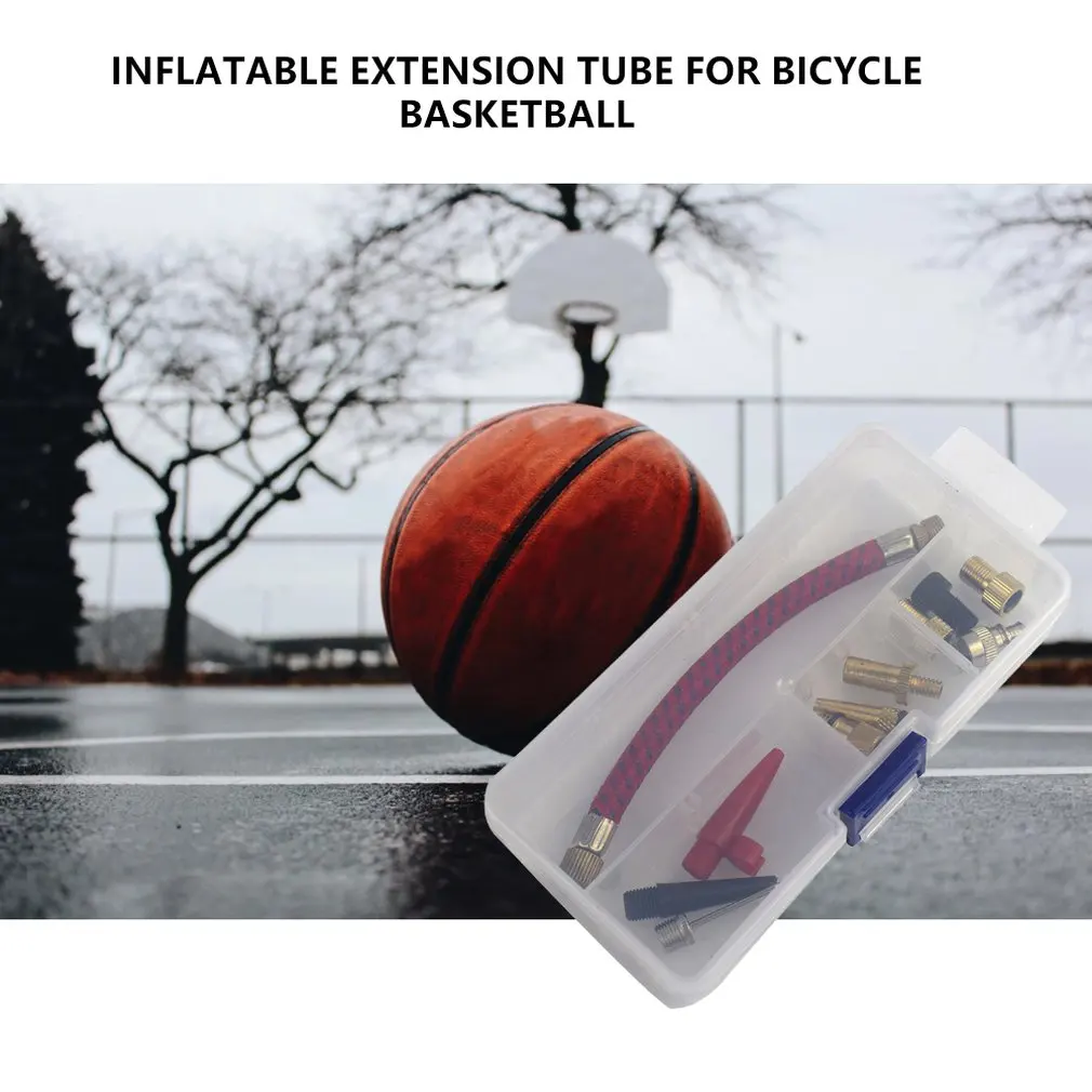 11 шт. велосипедный воздушный насос шланг наконечник для шин надувной адаптер велосипедные надувные насосы удлинительная трубка скутер сопло насосы шланг