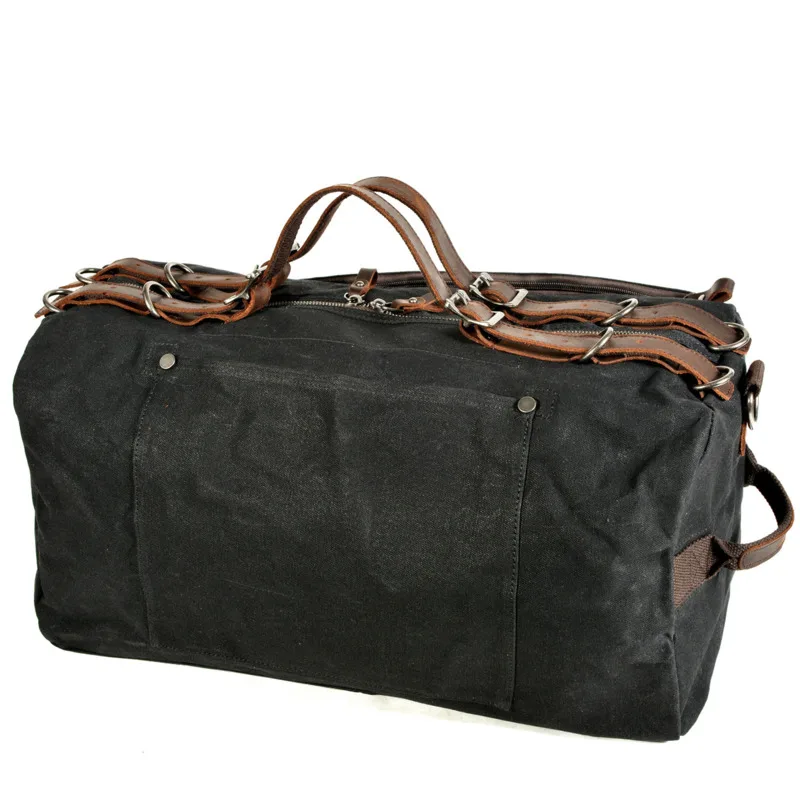

Сумка на прочный простой Travel Carry холщовые сумки для багажа Водонепроницаемый путешествия Для мужчин вещевой сумки Спорт на открытом воздух...