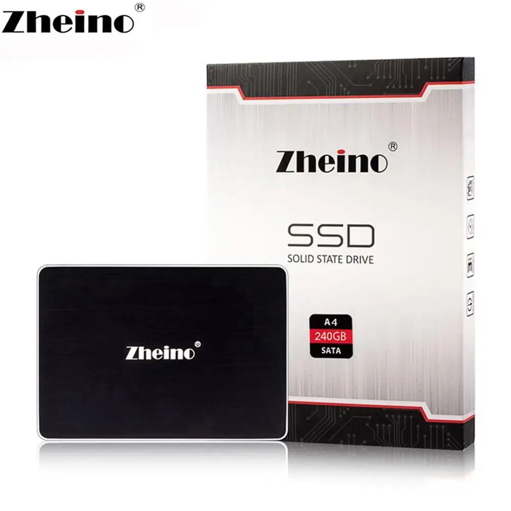 Zheino 2 5 SATA3 SSD 240GB A4 Внутренний твердотельный жесткий диск для настольного ноутбука