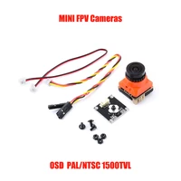 mini fpv camera 1500 tvl osd 2 13 6mm lens palntsc adjustable 13 cmos diy drone camera