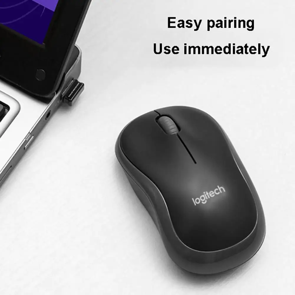 Logitech M185 M546 2 4G беспроводной USB Nano приемник 1000 DPI оптическая компьютерная мышь для