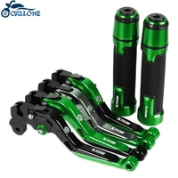 z750r 2011 2012 motorcycle cnc brake clutch levers handlebar knobs handle hand grip ends for kawasaki z750r 2011 2012