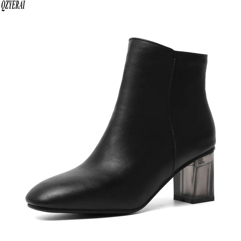 2019 мотоциклетные ковбойские ботинки в западном стиле женские кожаные короткие