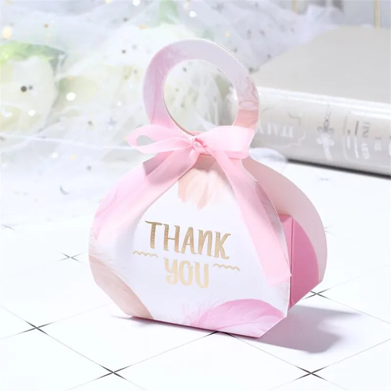 10 шт./лот свадебные подарки для гостей Сувениры Коробка конфет Рождественская