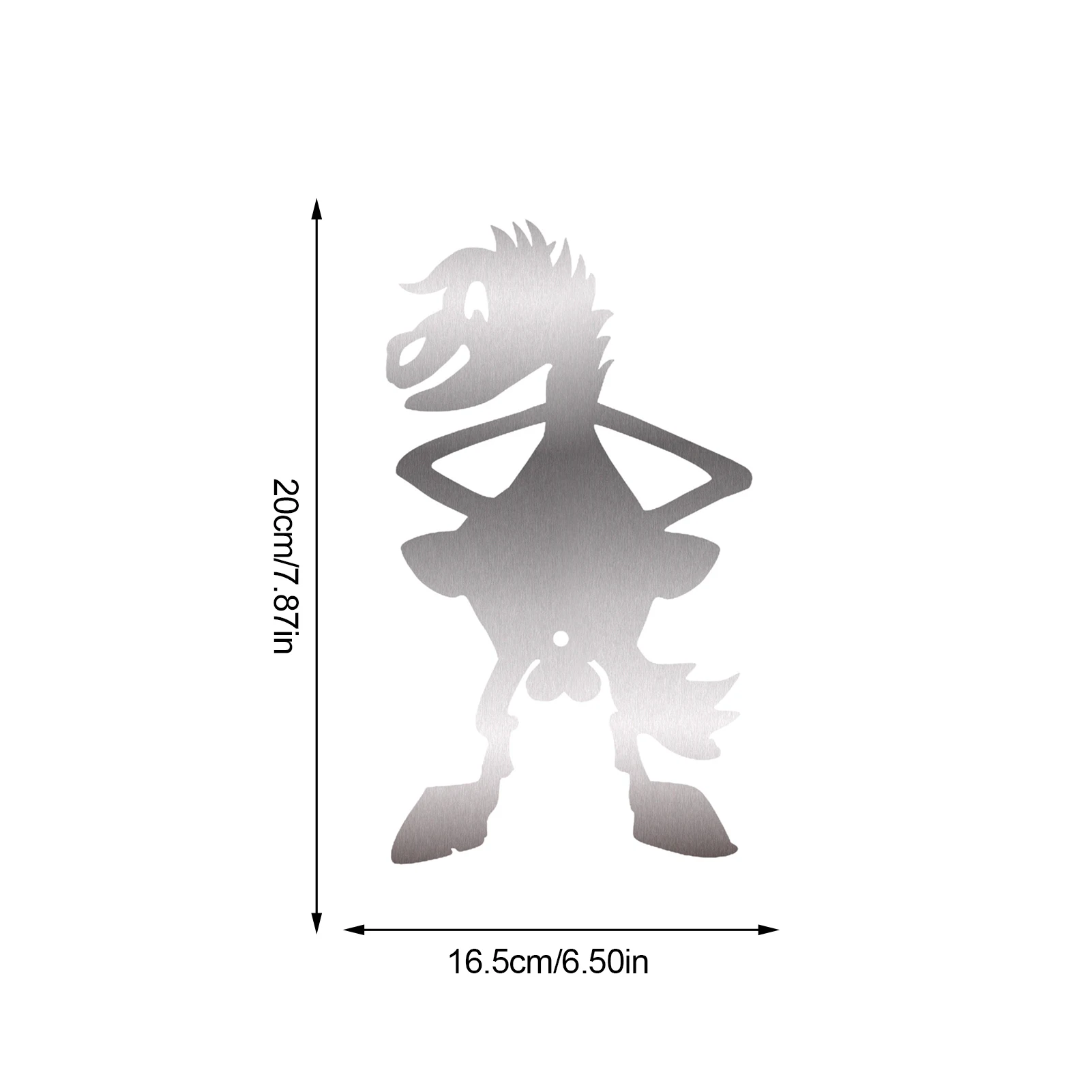 

Hot Dog Horse Shaped Creative Barbecue Fork Roasting Campfire Roast Skewers Stainless Steel Roaster Rack