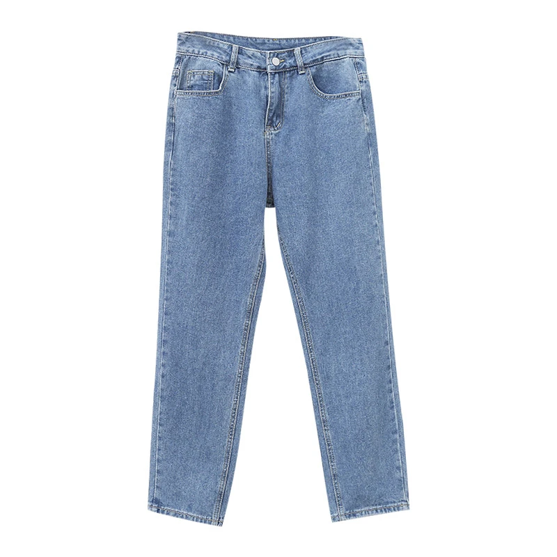 

2020 Autumn Jeans For Women With High Waist Harem Pants Plus Size 4XL Jeans Boyfriends Casual Streetwear Mom Jeans Femme K650
