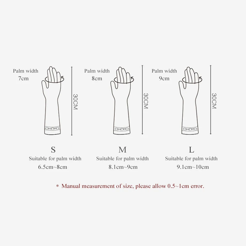 Латексные перчатки для мытья посуды одноразовые бытовые резиновые одежды уборки
