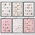 Пикантные пуговицы коллаж Картина на холсте настенное Искусство Забавный знак для ванной плакаты и принты домашний декор картины украшение для гостиной