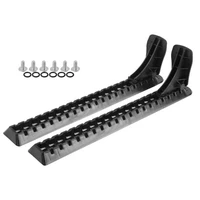 2pcs kayak adjustable pedal foot braces kit nylon boat direction control feet pegs inflatable boat accessories