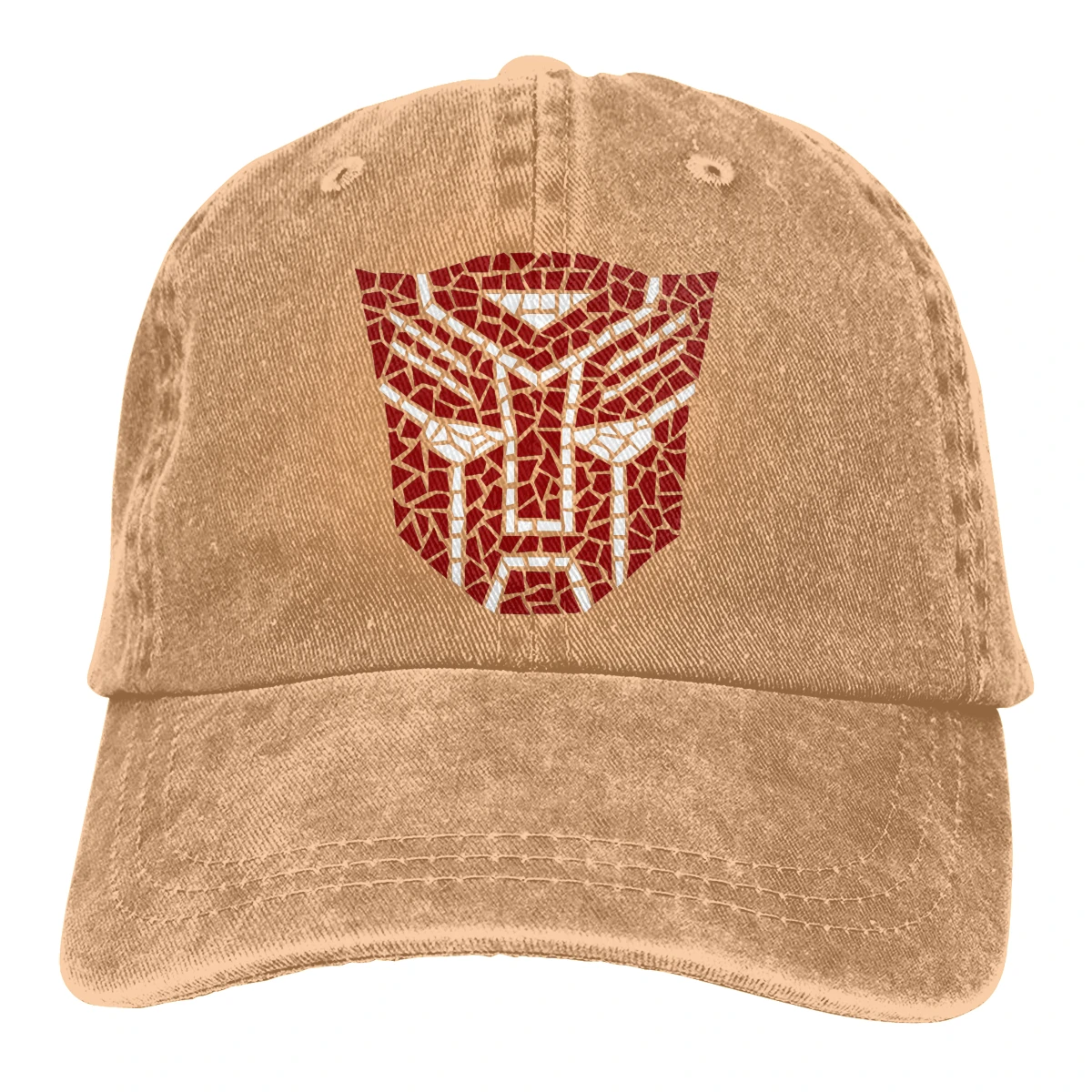

Mosaic Emblem Baseball Cap Men Transformers Autobots Megatron Caps colors Women Summer Snapback Caps