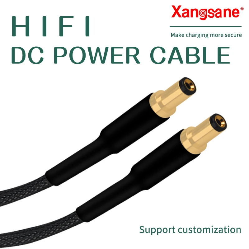 Высококачественный Hi-Fi кабель питания постоянного тока xangsanocc USB A-2.5mm/2 1 мм