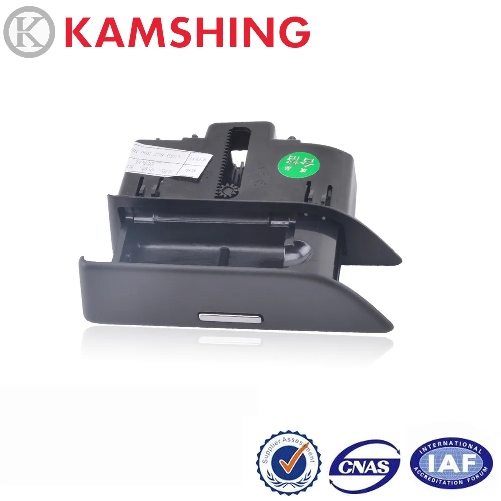 CAPQX для VW Passat B6 Passat вариант CC 2009-2012 черный сзади пепельница, для курения сигары для сбора пепла ящик лоток для хранения 3C48573069B9