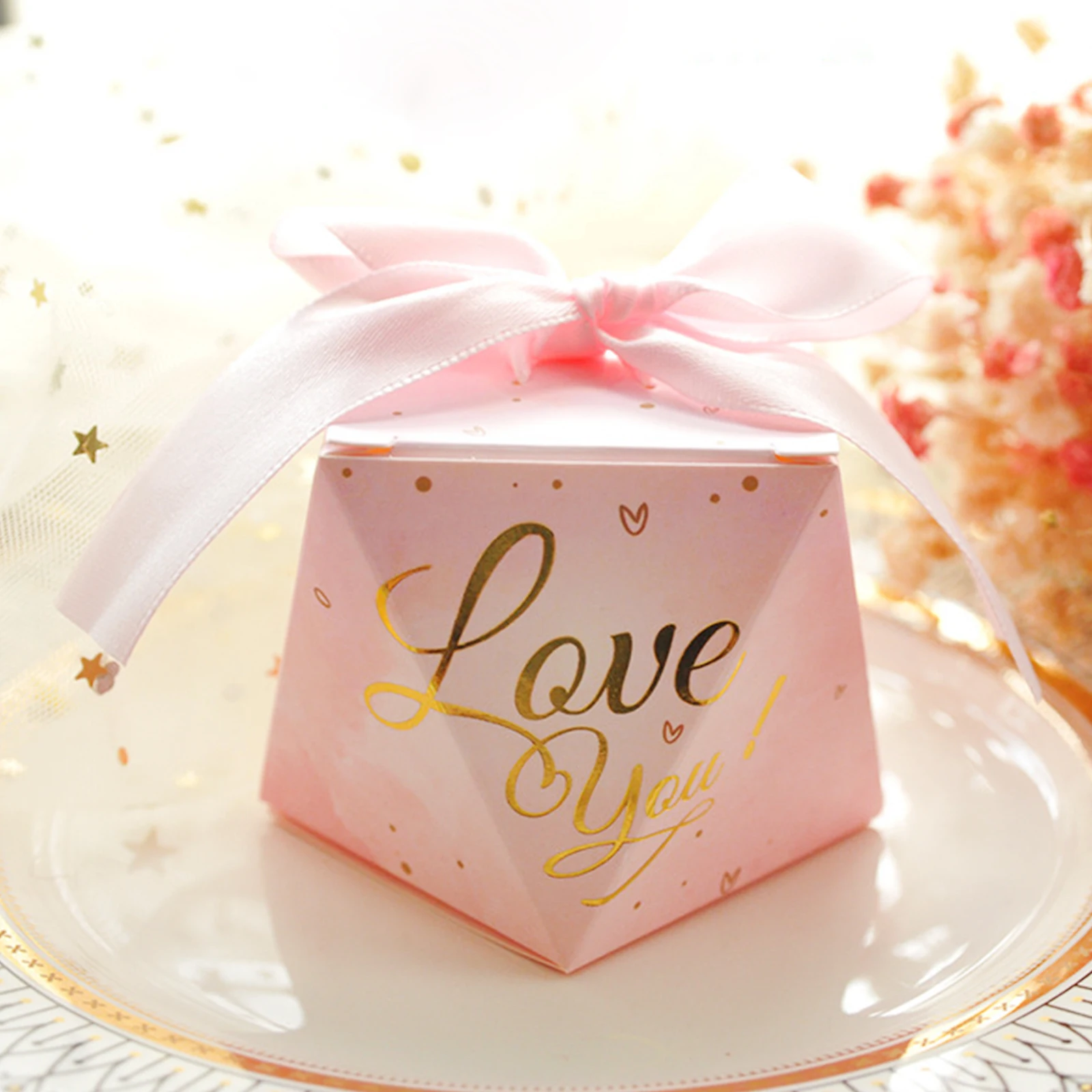 10 штук подарочных коробок с лентами для тортов печенья лакомств конфет детского